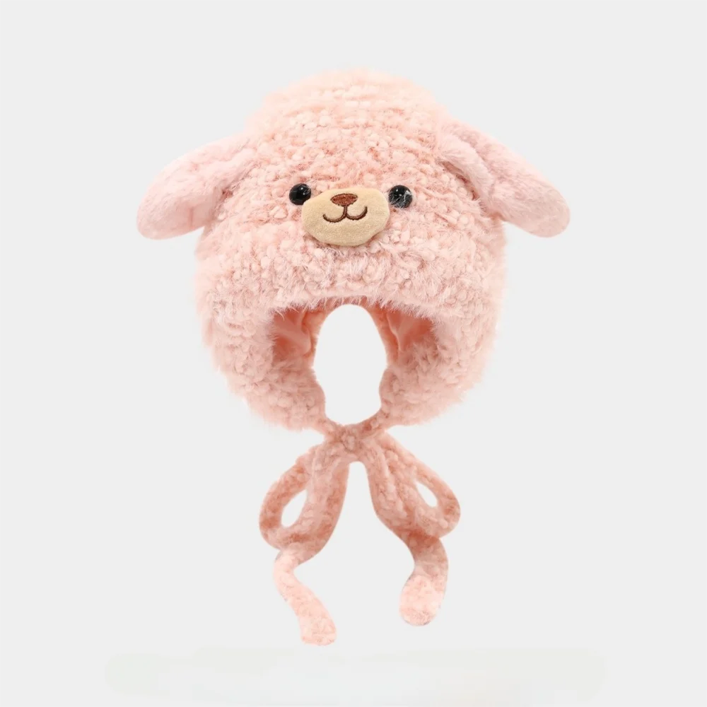 

Модная милая мультяшная шапка-балаклава, морозостойкий ветрозащитный пуловер, утепленная теплая шапка для защиты ушей, зимняя