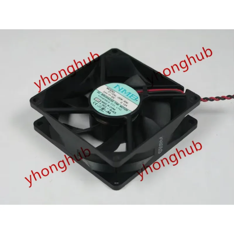 

NMB-MAT 3110KL-05W-B30 P00 DC 24 В 0,10 А 2-проводной 80x80x25 мм Вентилятор охлаждения сервера