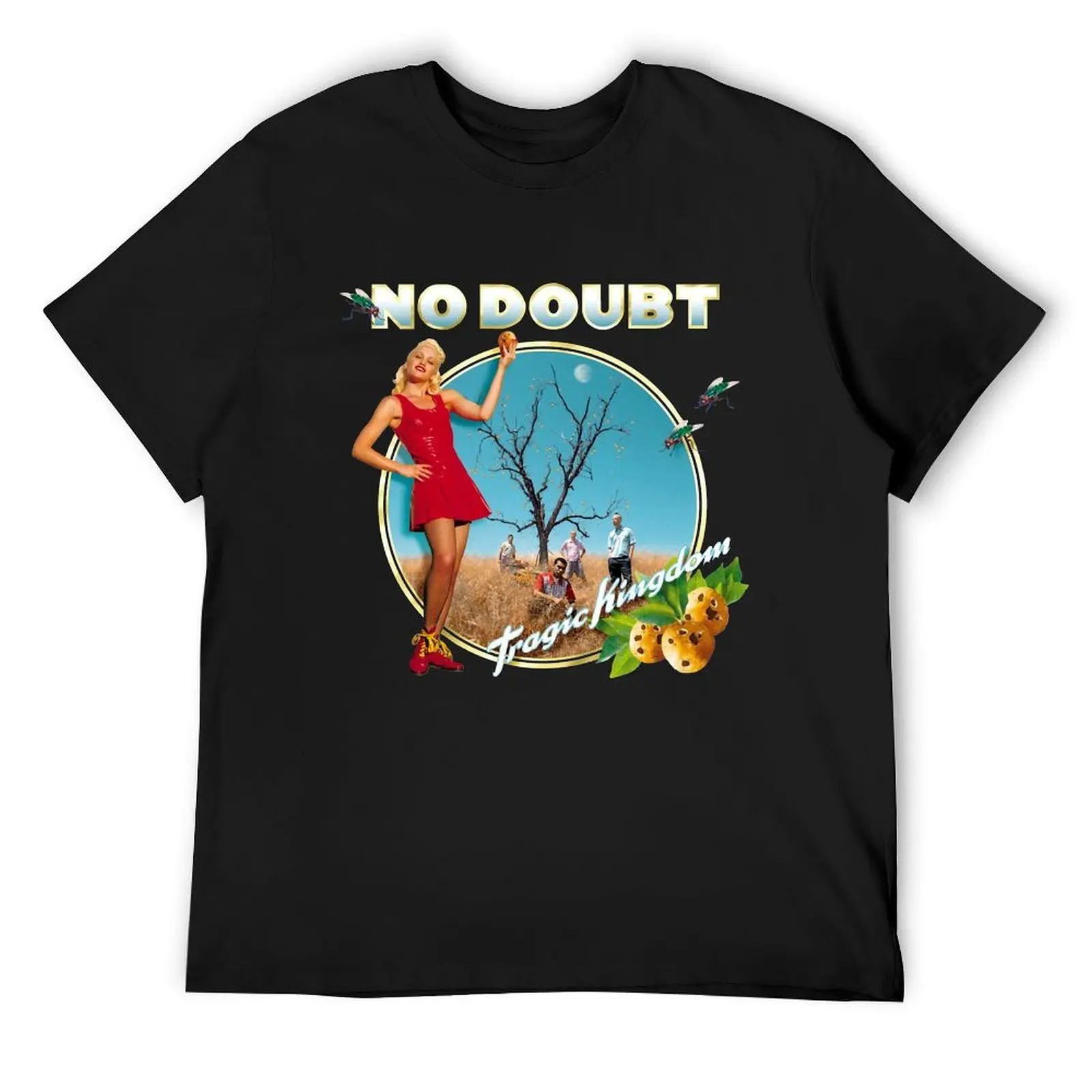 Music Vintage No Doubt Band Tragic KingdomChristmas T-Shirt plus sizes vintage anime shirt fitted t shirts for men