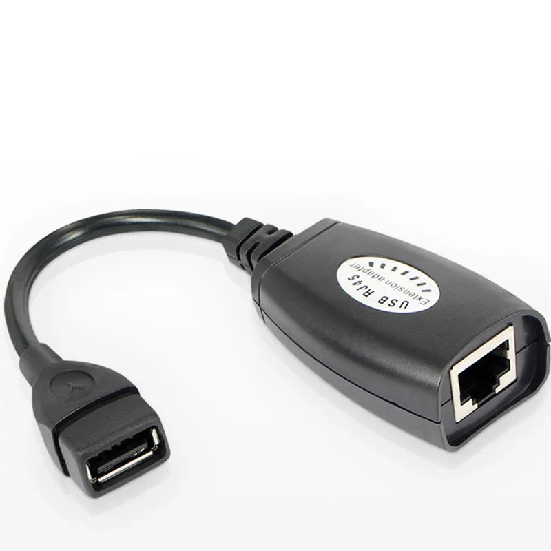 Rj45 Extender cable USB 2.0 Male To Female Cat6 Cat5 Cat5e 6 LAN Ethernet Network Extension Repeater Adapter Converter Cable
