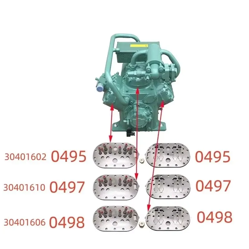 S6H-20.2-40P S6H-20.2Y-40P Valve plate assy for Refrigeration compressor