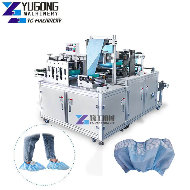 120-160pcs/min Nonwoven Product Production Line Disposable Medical Shoe Cover Machine Rain Shoe Medical Shoes Cover Machine