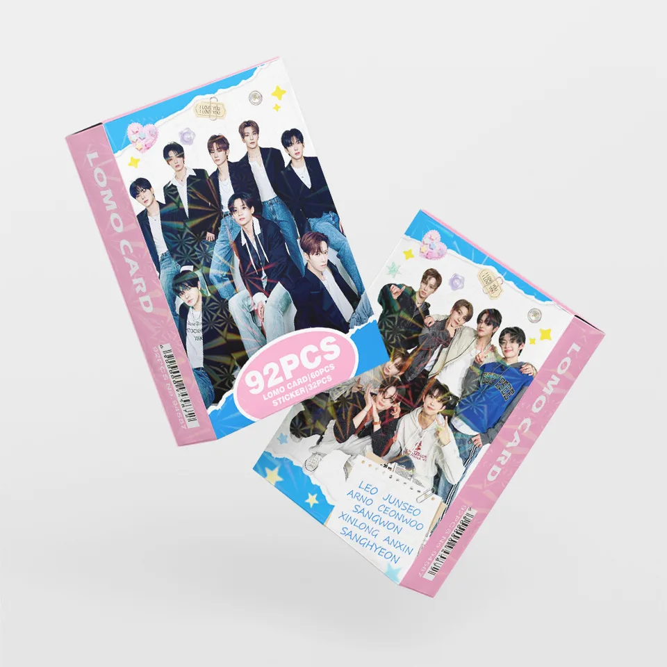 92Pcs/Set ALD1 Korean Style Lomo Cards Stickers Alpha Drive One