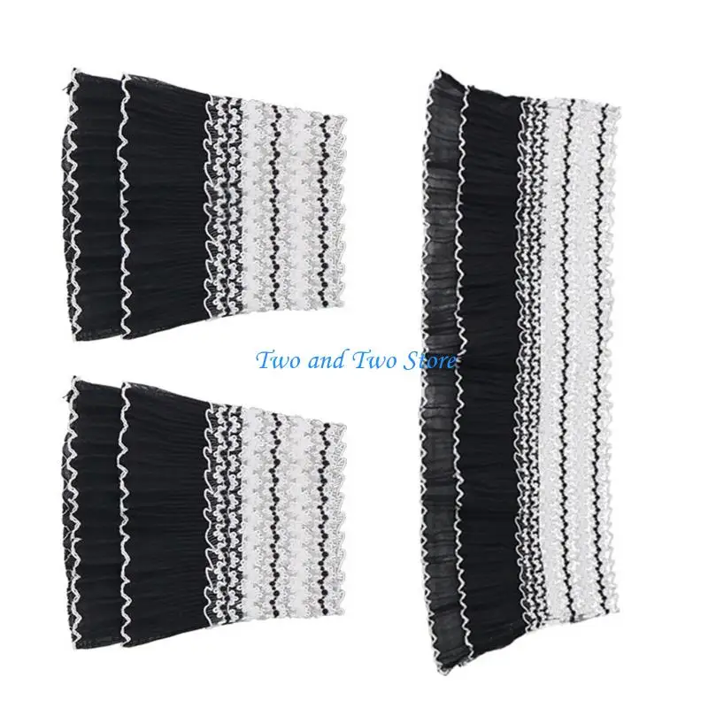 Hx6f Timeworn Lace Youngster شعر زخرفة الدانتيل الدانتيل تحت عنوان Cosplay تصميم أنيق