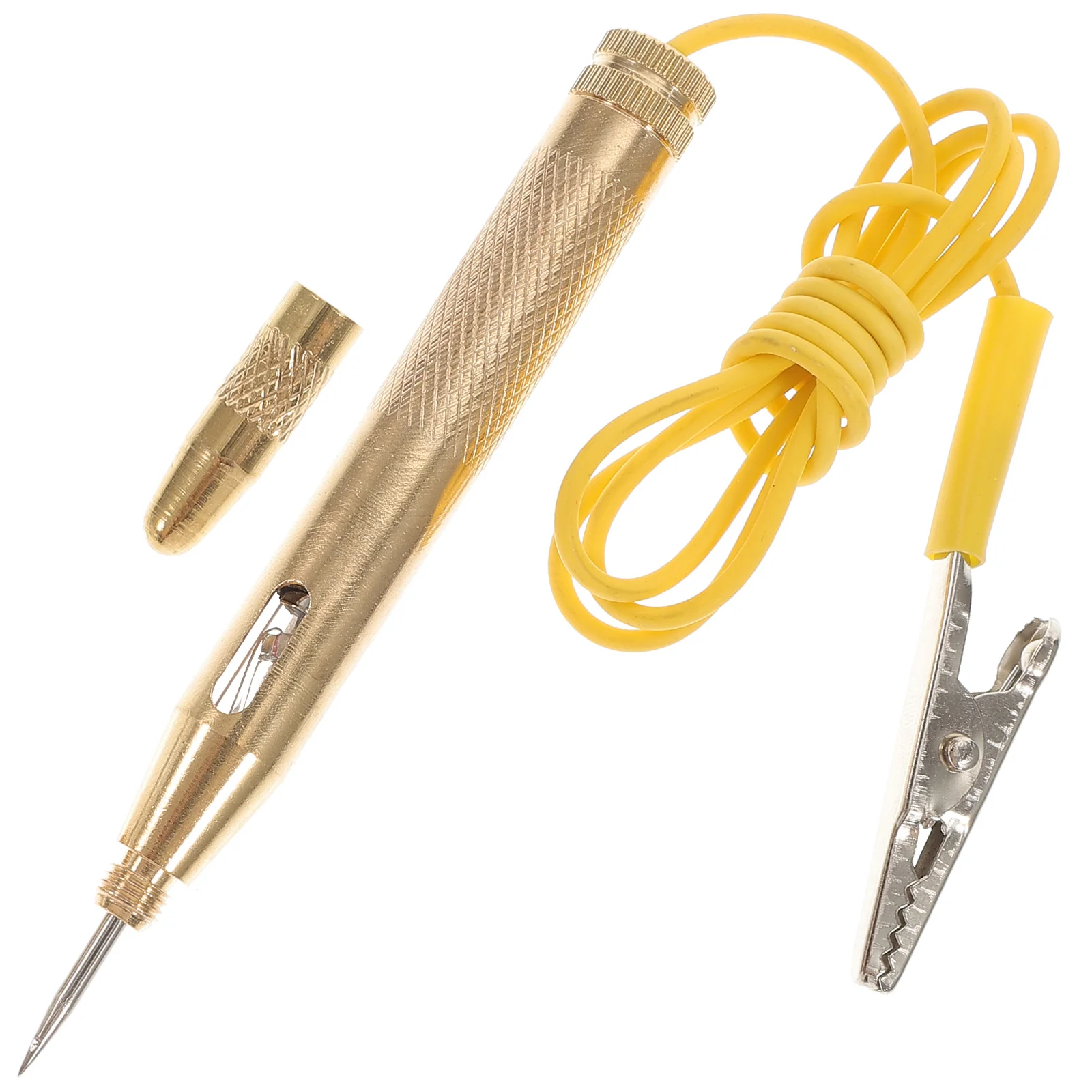

6V 12V 24V Car Voltage Tester Electrical Tester with a Clip Probe Repair Pen for Car Boats Motorcycles