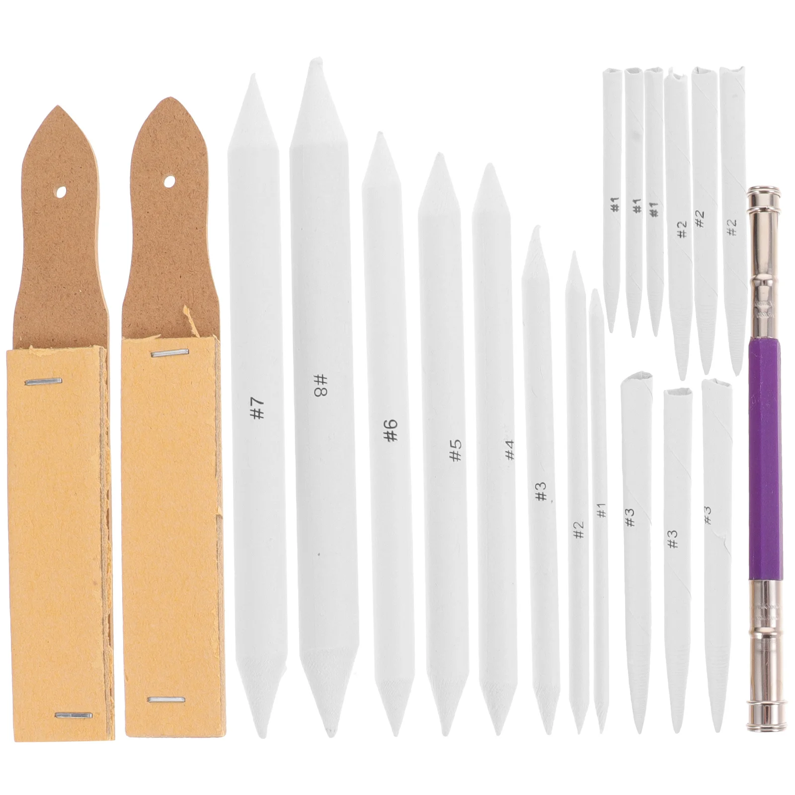 

1 set 1 Set Of Sketch Tools Blending Stumps Paper Blender Smudge Erase Tool For Art Students Drawing Supplies Charcoal Art