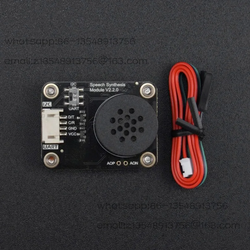 V2 offline Chinese-English bilingual Text To Speech module,custom entry voice broadcast development board,compatible with Mind +
