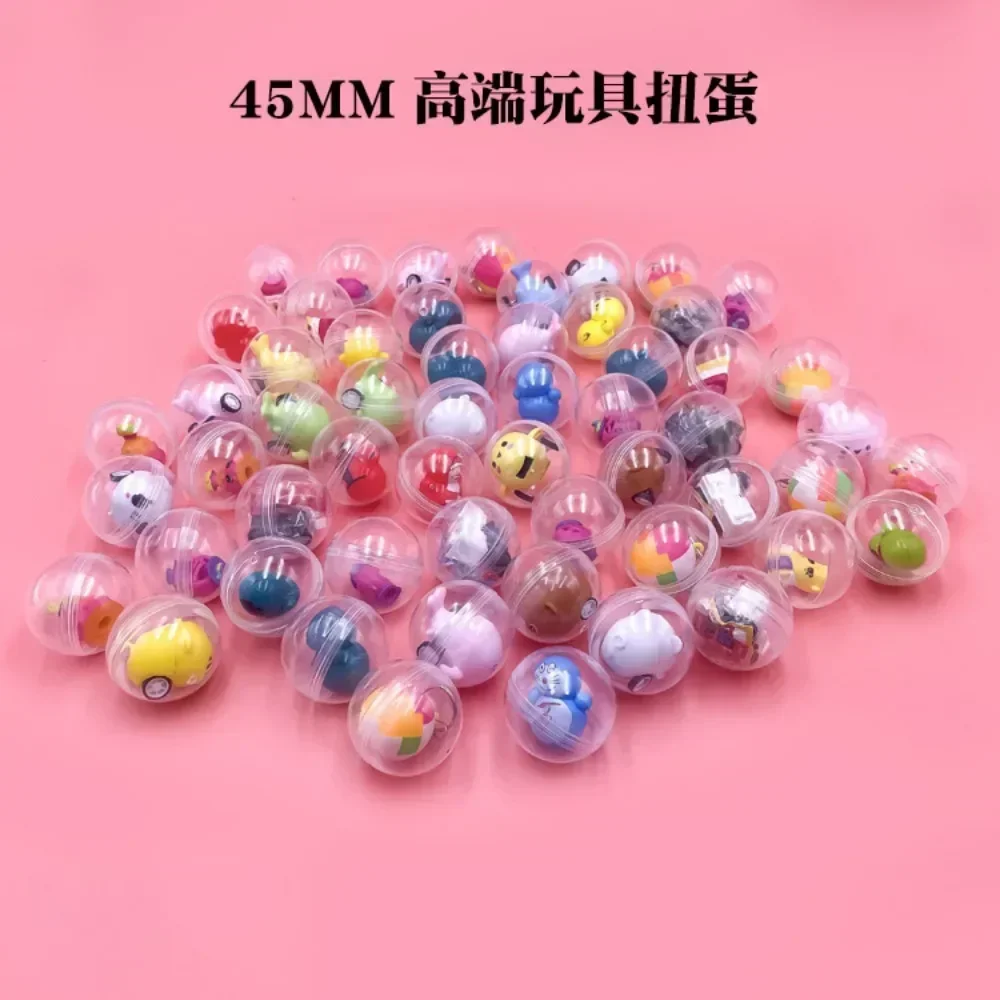 45mm Children Mini Mixed Claw Game Machine Toy Surprise Twisted Egg Capsule Ball for Vending Doll Arcade Crane Gift