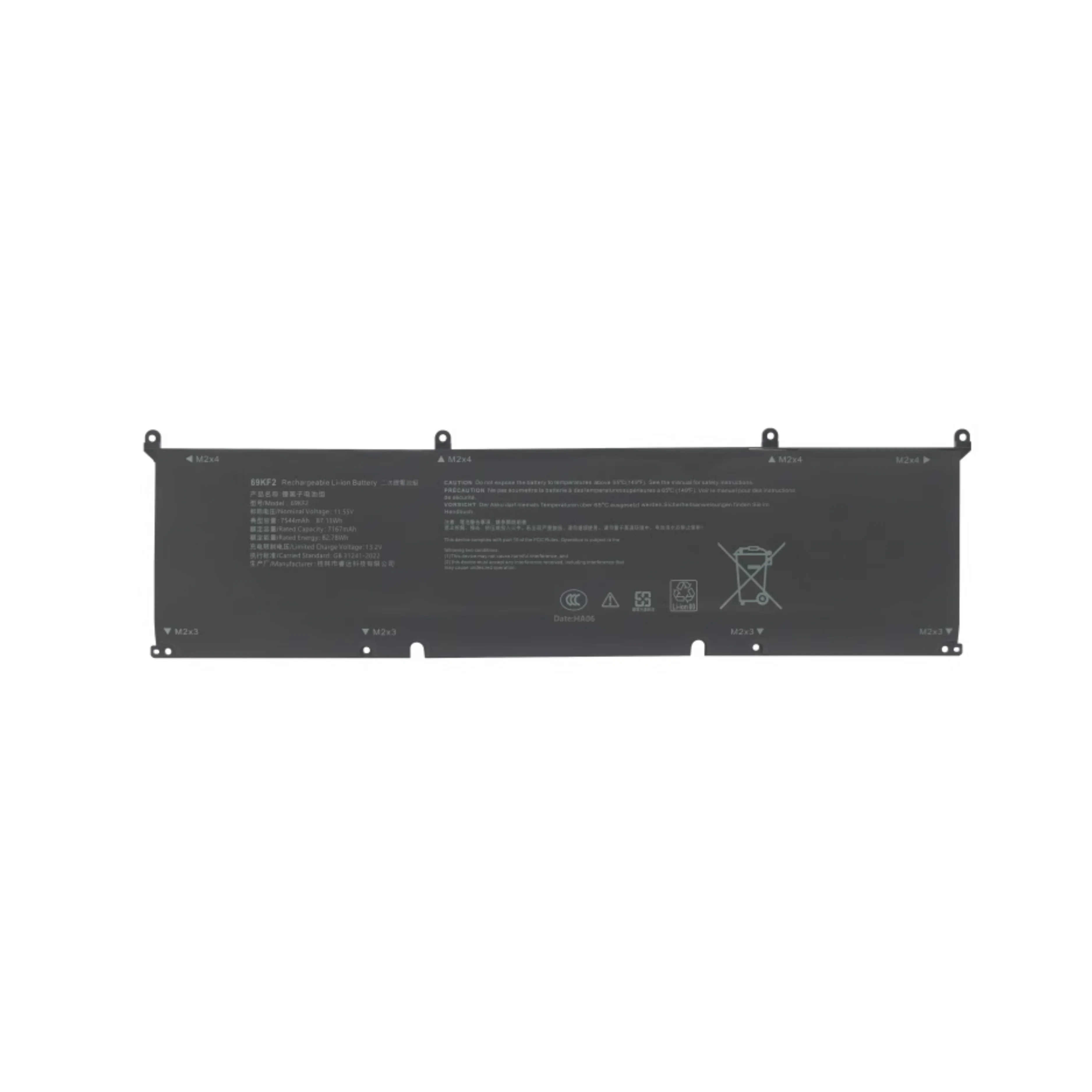 

8FCTC 56WH 69KF2 86WH 15 9500 Precision 5550 5560 5570 G7 7500