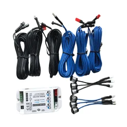 12V 24V Photoelectric Beam Sensor 10m Infrared Electronic Safety Light 3 Pair Beam