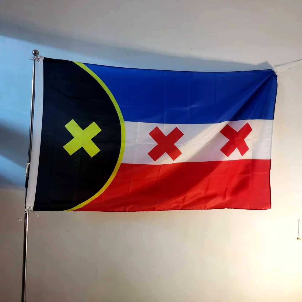 Флаг манберга L, флаг манберга, наружное украшение, полиэстер 90x150 см