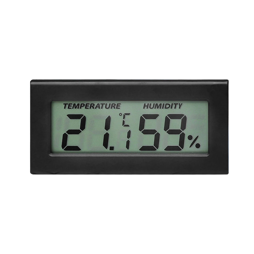 Mini LCD Digital Thermometer Hygrometer Temperature Indoor Convenient Temperature Sensor Humidity Meter Gauge Instruments