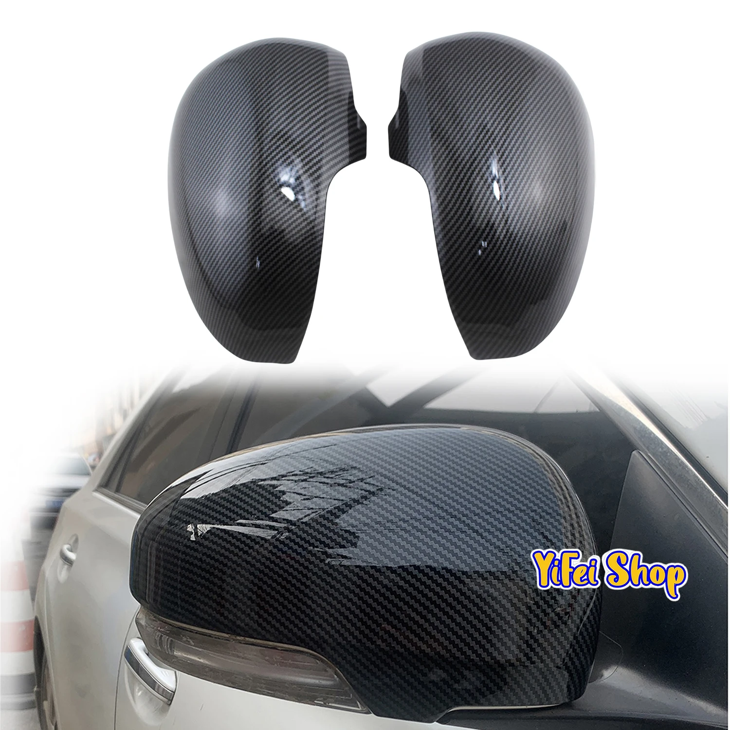 For Toyota Verso Prius 30 2012 2013 2014 2015 ABS Chrome Rearview Car Accessories Plated Trim Paste Style  Side Mirror Cover