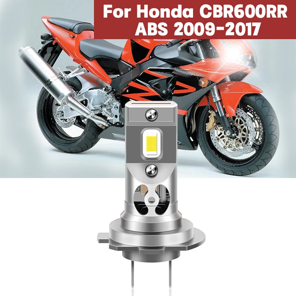 Motorcycle Headlight Bulb LED Motorbike Super Bright 15000LM For Honda CBR600RR ABS 2009 2010 2011 2012 2013 2014 2015 2016 2017