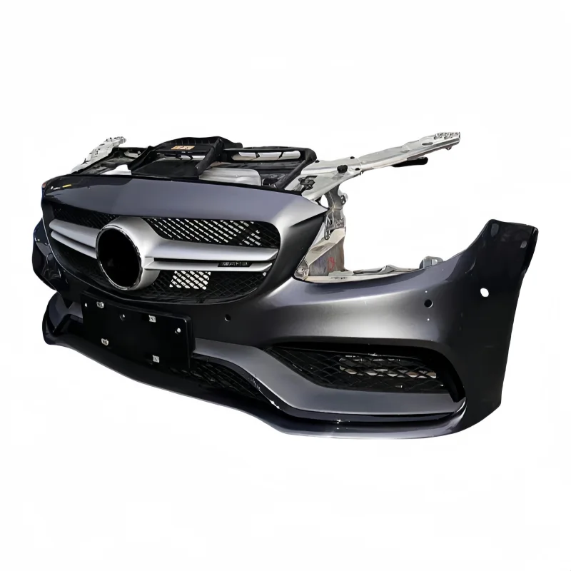 Manufacturer Direct Sales C-Class W205 Front Bumper for -Universal Fitment Screw-On Attachment 1 Year Warranty