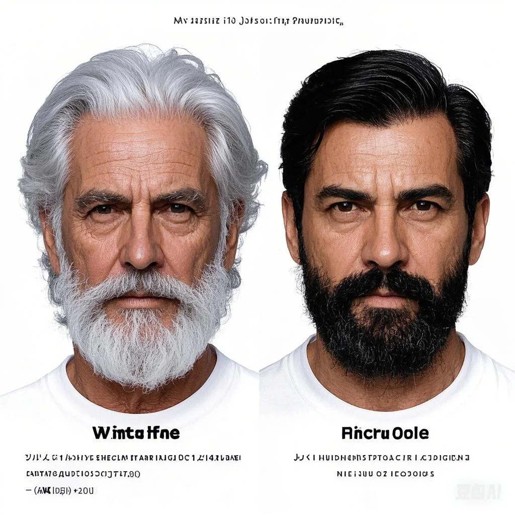 2025 Pembunuh rambut putih, menghilangkan rambut abu-abu dan mengembalikan pewarnaan rambut alami dalam 7 hari YYDS