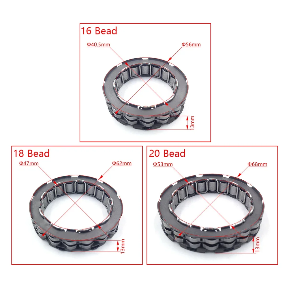 OTOM One-Way Starter Clutch Bearing 16/18/20 Beads For KTM EXCF SXF XCF Adv Honda HUSQVARNA FC FE Motorcycle Accessoreis