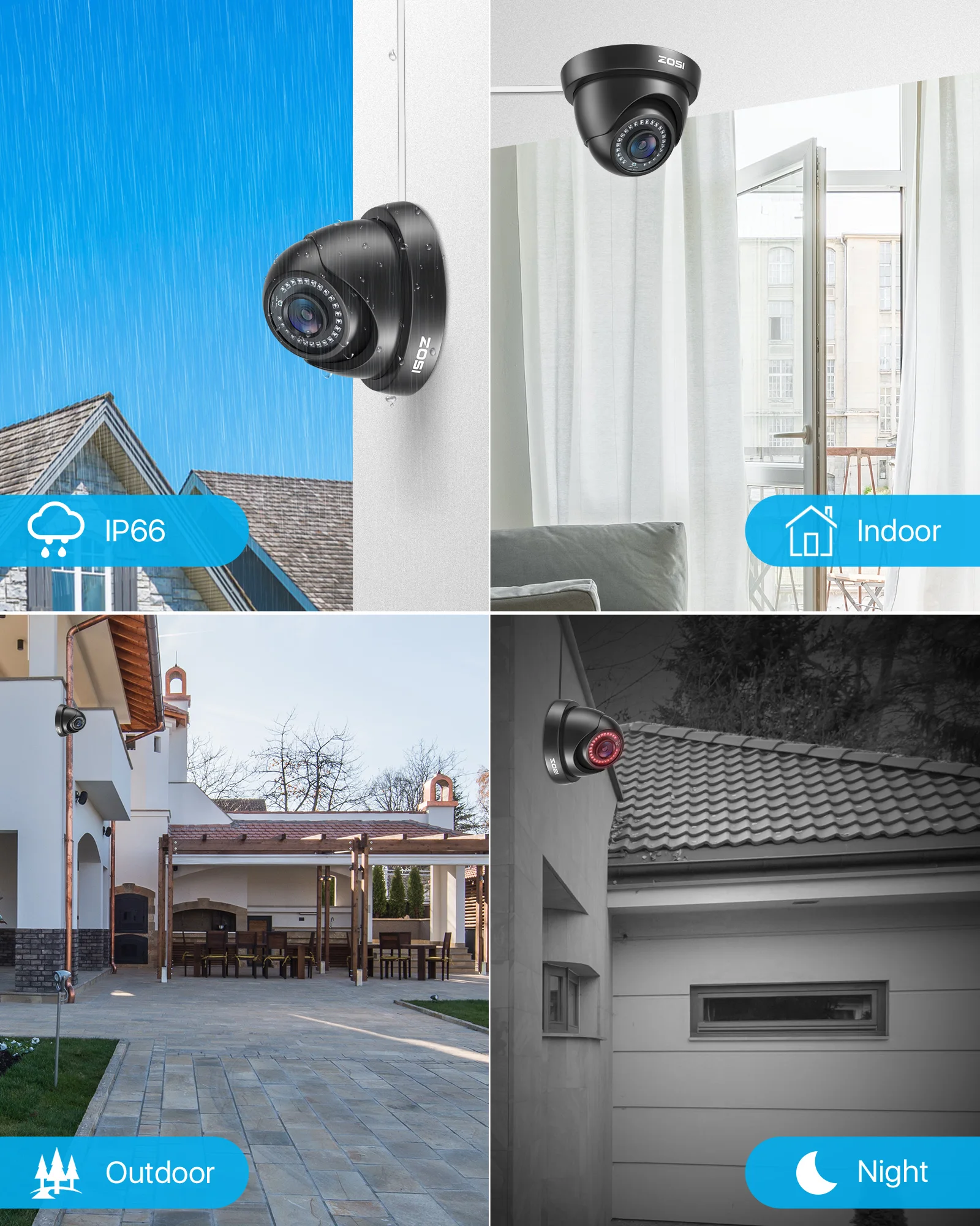 Kit de caméras de sécurité CCT - Home Security Indoor Cameras avis et prix