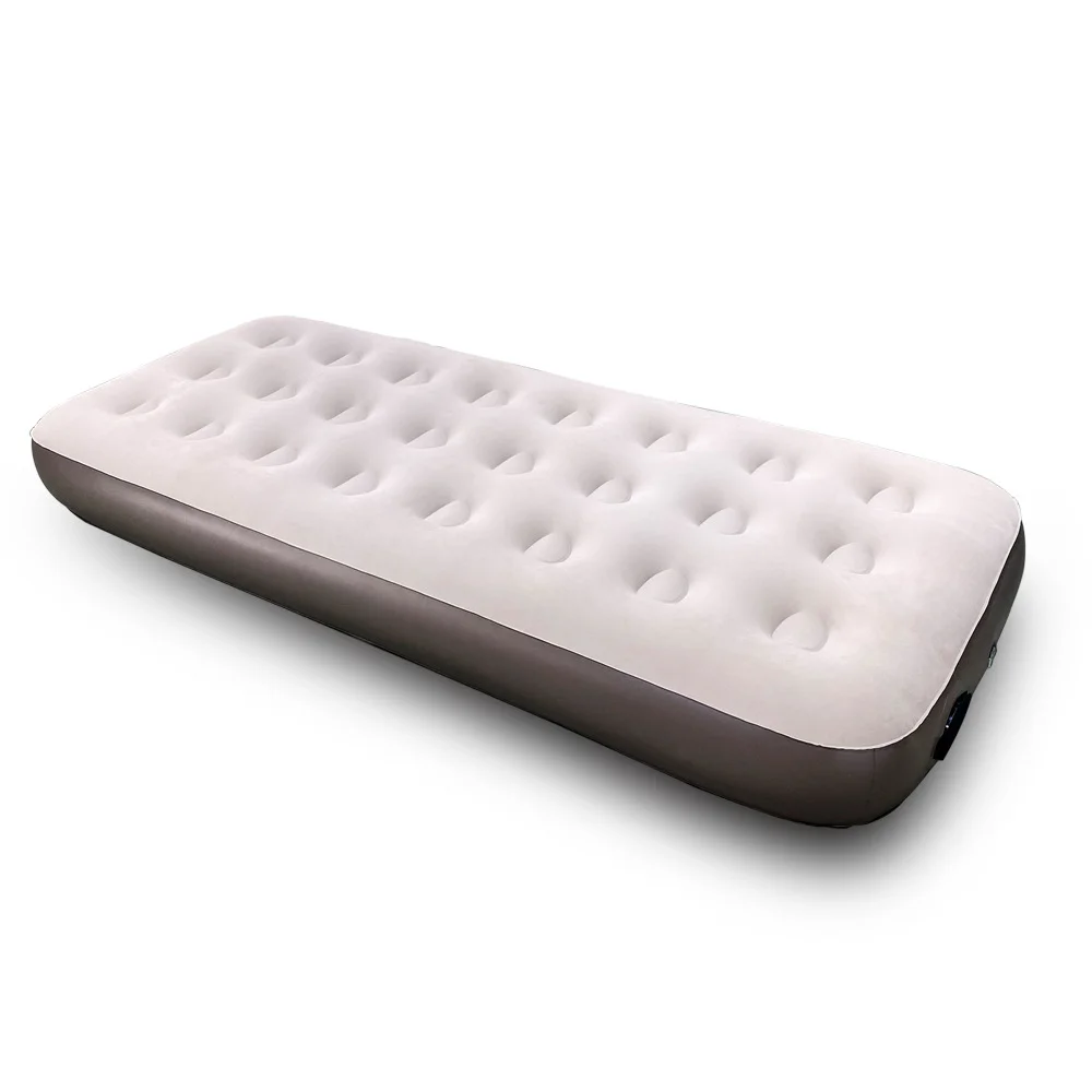 Portable Folding Inflatable Air Mattress for Outdoor Use Camping Airbed for Bedroom and Hotel or Living Room