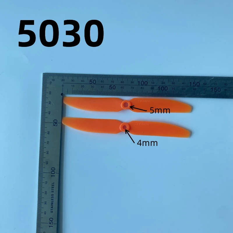 5PCS/Lot Gemfan 5030 6030 7035 5inch 6inch 7inch ABS Hard Driven Orange Propeller for Fixed Wing Propeller For RC Airplane