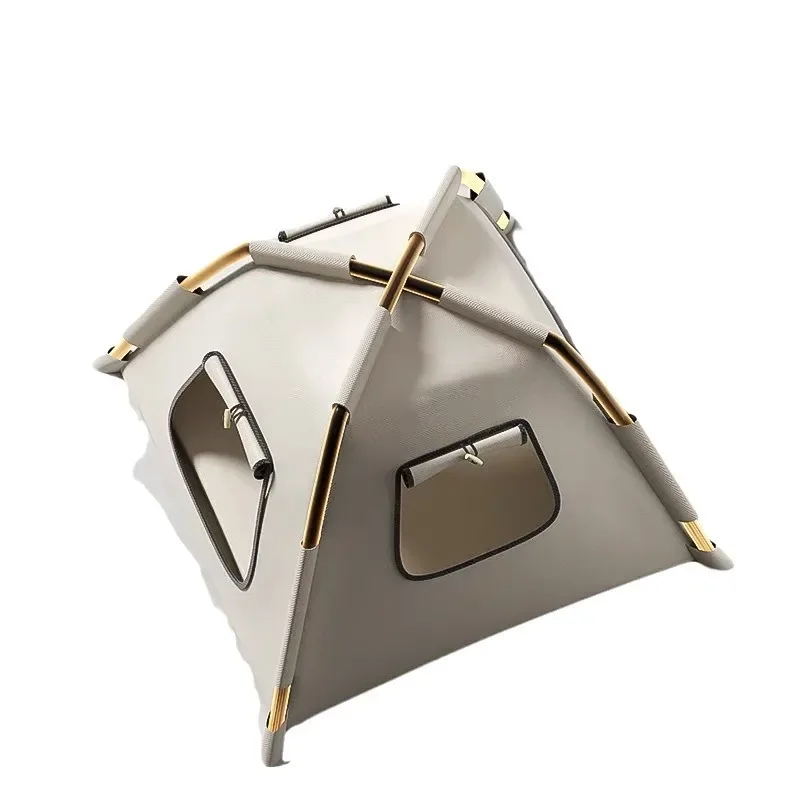 

Cat tent pet semi-closed summer kennel cat play escape nest