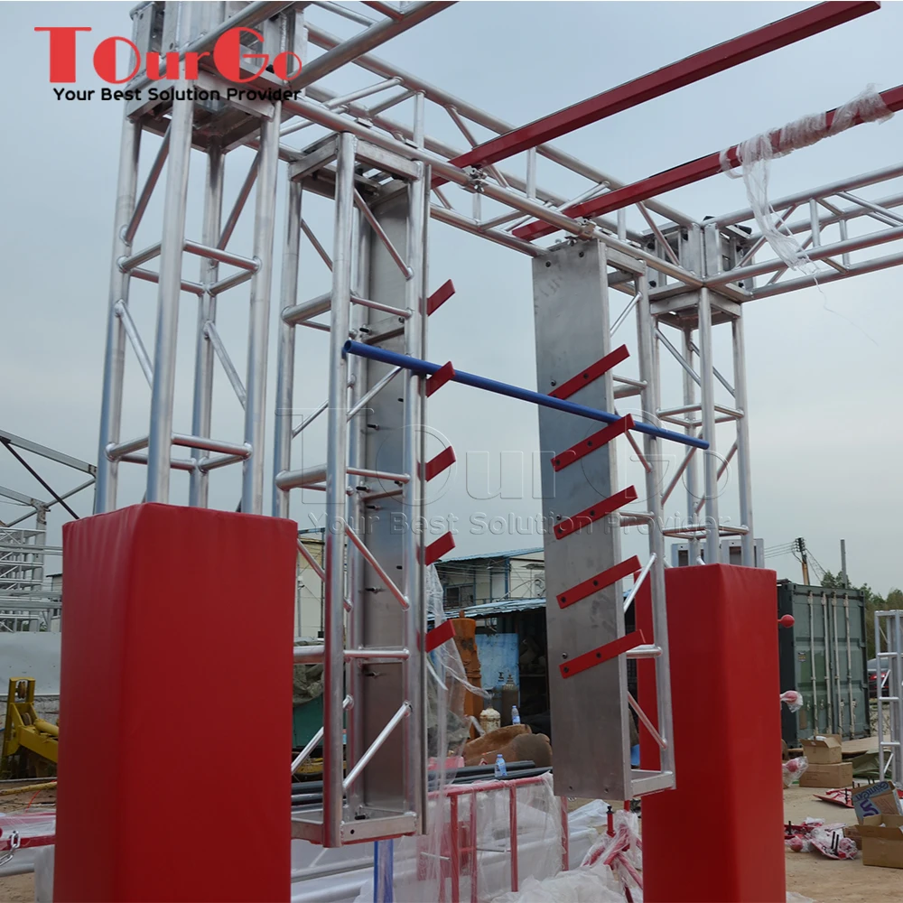 아메리칸 닌자 워리어 장애물 연어 사다리 - 투어고