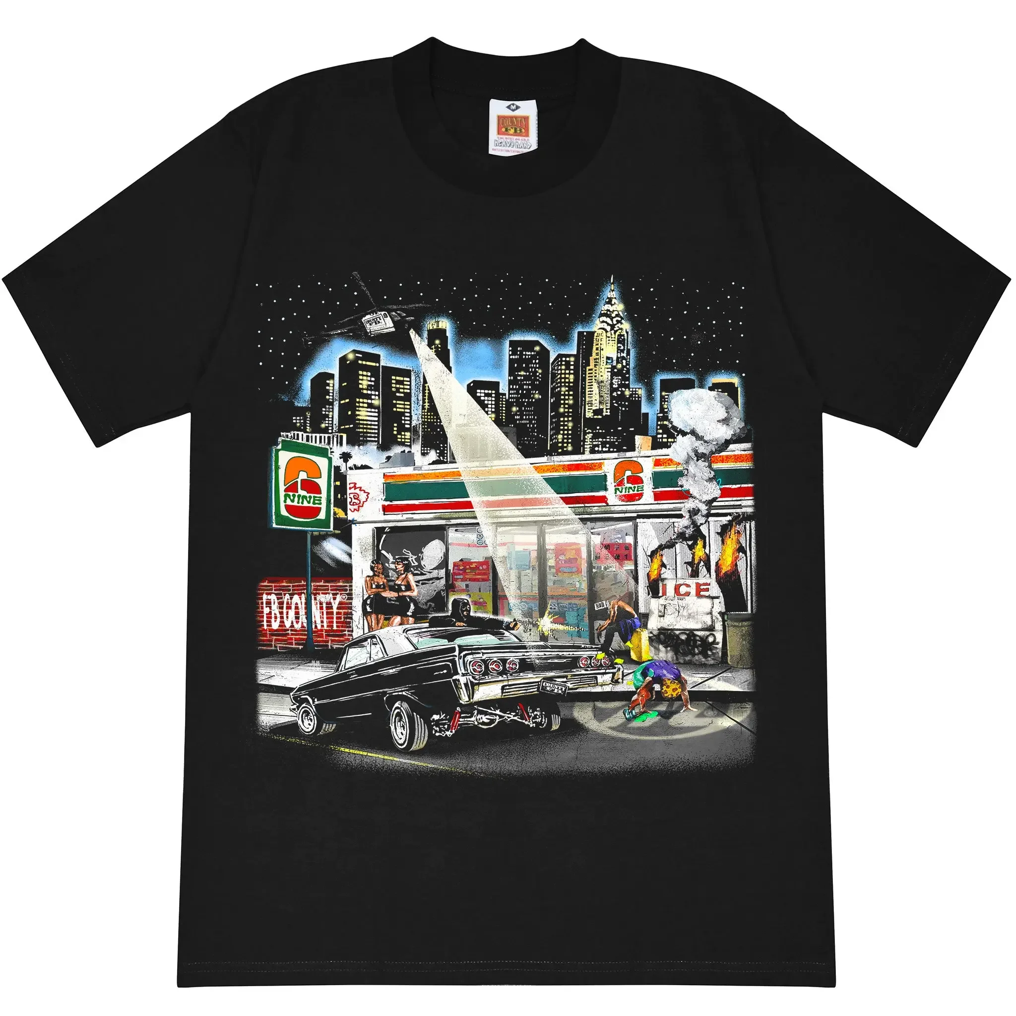 FB County Graphic Heavy Hard T-Shirts - (JUMBO PRINTS)