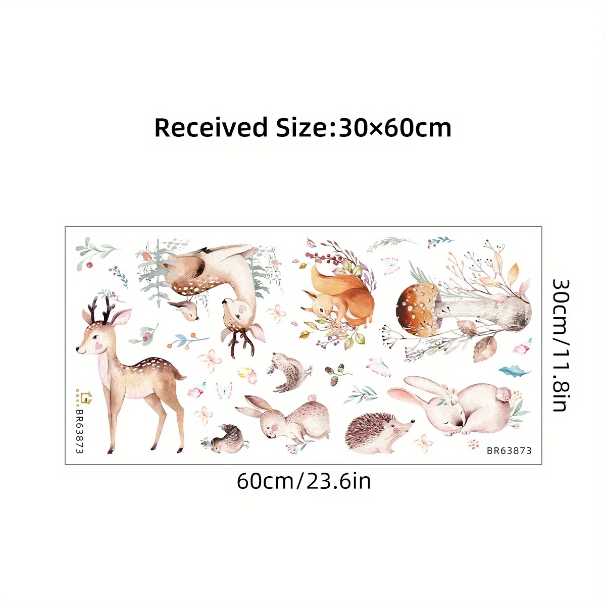 Cartoon Bunny Rabbit Wall Stickers for Kids Room Background Baby Nursery Wall Decals Living Room Decoration Bedroom Home Decor