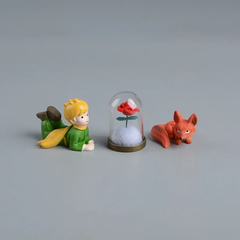 The New Little Prince Ornament Cake DIY Home Living Room Micro View Decorations Handicraft Resin Crafts Kawaii Room Decor