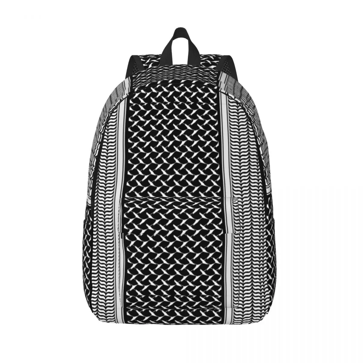 Keffiyeh-Sac à dos carte de la Palestine pour hommes et femmes, sac à dos en toile, sac à dos de voyage, sac de voyage, sac de lycée décontracté, cadeau universitaire