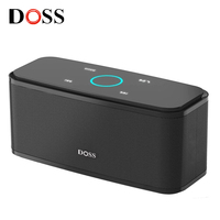 DOSS Bluetooth Speaker SoundBox Touch Control 12W HD Sound Bass IPX5 Waterproof Built-in Mic Hand Free Portable Wireless Speaker