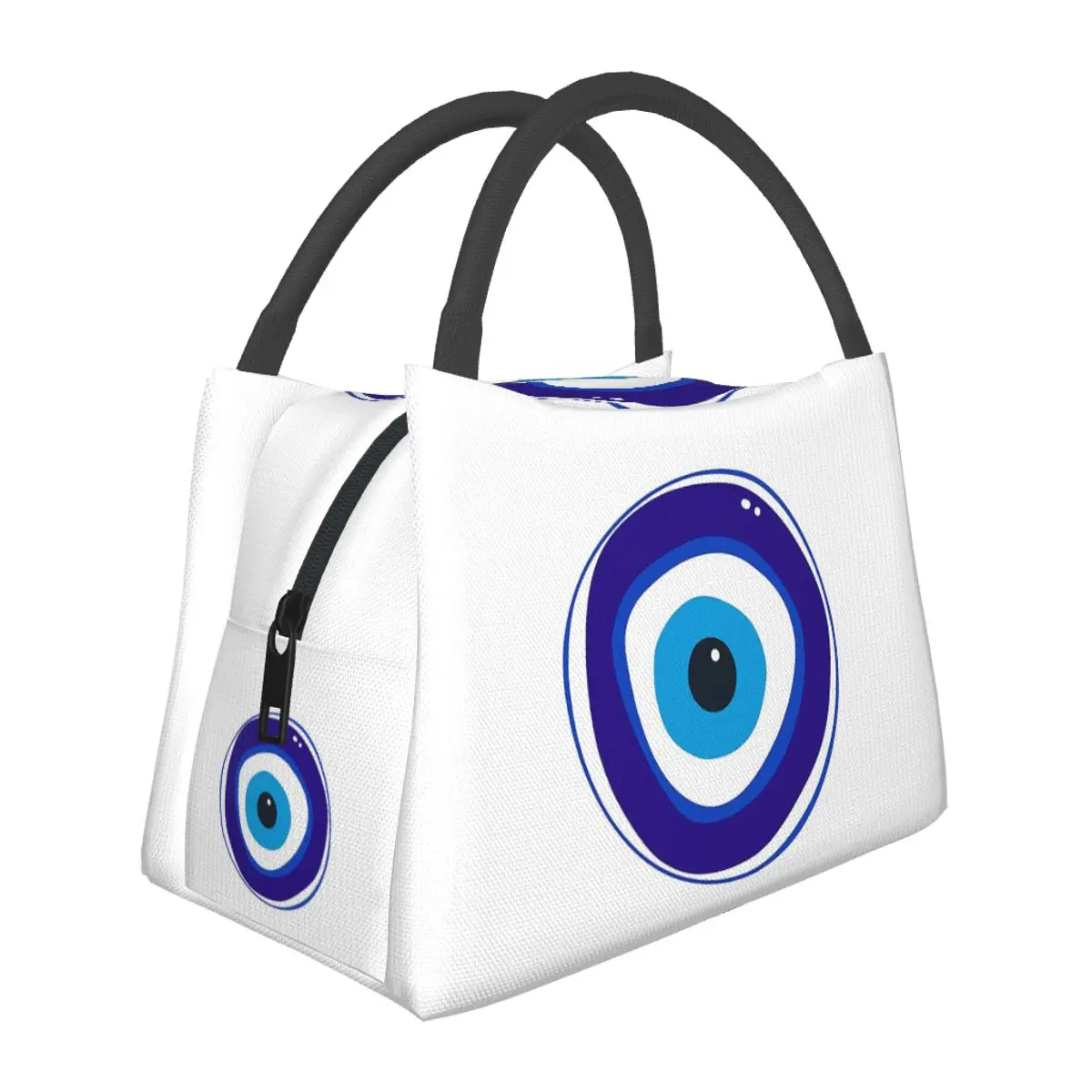 Nazar Amulet (evil Eye) Torby na lunch Izolowane pudełko Bento Szczelne torby na lunch Torby piknikowe Cooler Torba termiczna dla kobiet Dzieci Szkoła