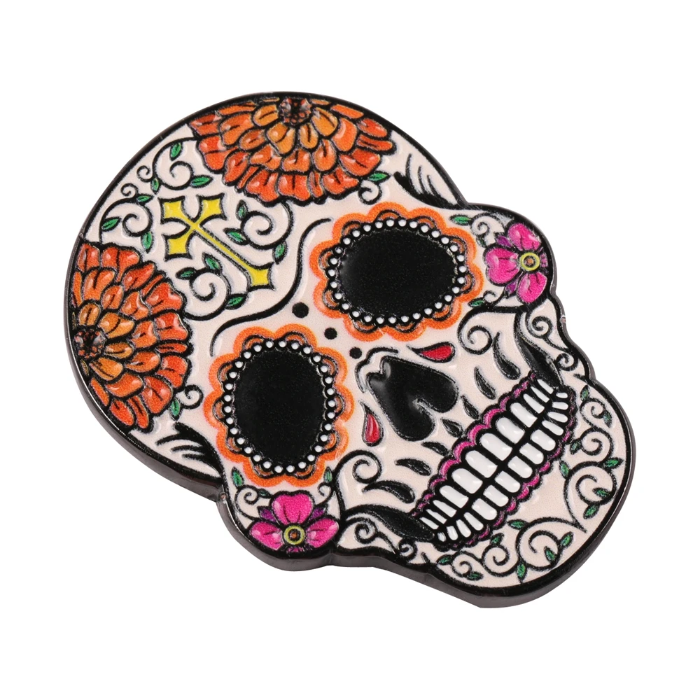 Skull Ball Mark Golf Accessories Golf Ball Marker Hat Clip