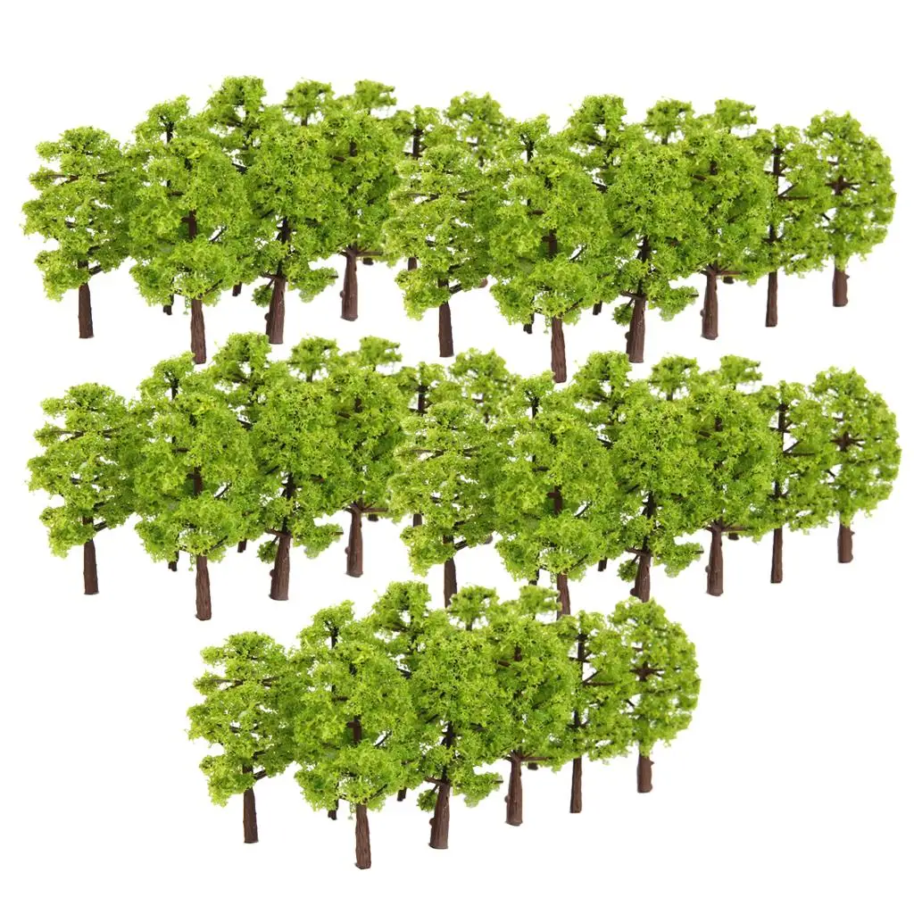 100개 모델 트리 기차 철도 산 공원 워게임 풍경 레이아웃 0