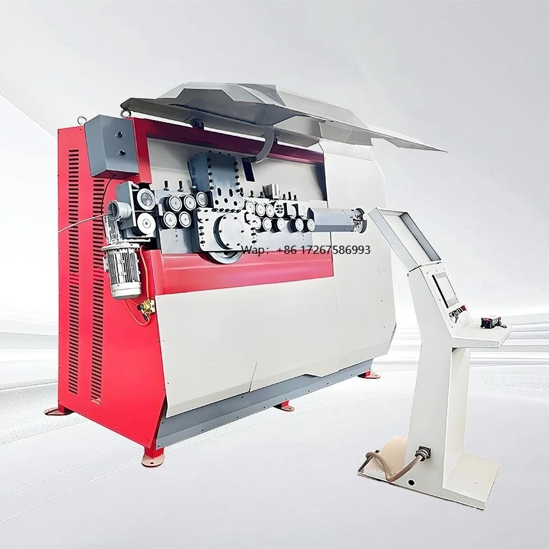 Fully Automatic CNC Reinforcing Bar Bending Machine Large Double-Line Straightening Hoop Reinforcing Bar Plate Reinforcing Bar