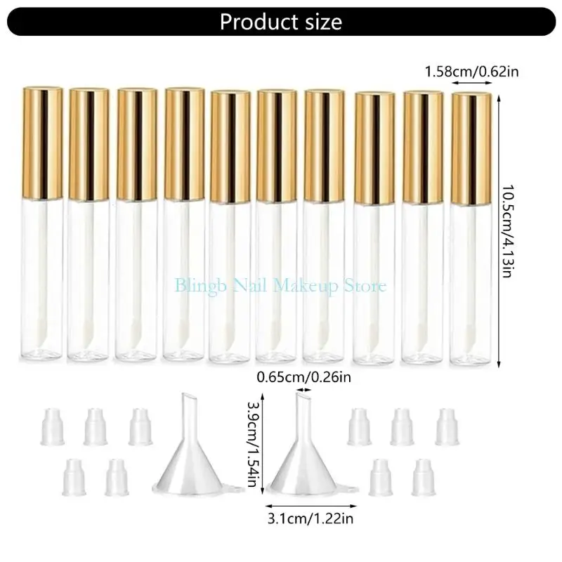 28ta 10ml Mascara Mascara Tube Wand Wand Feel