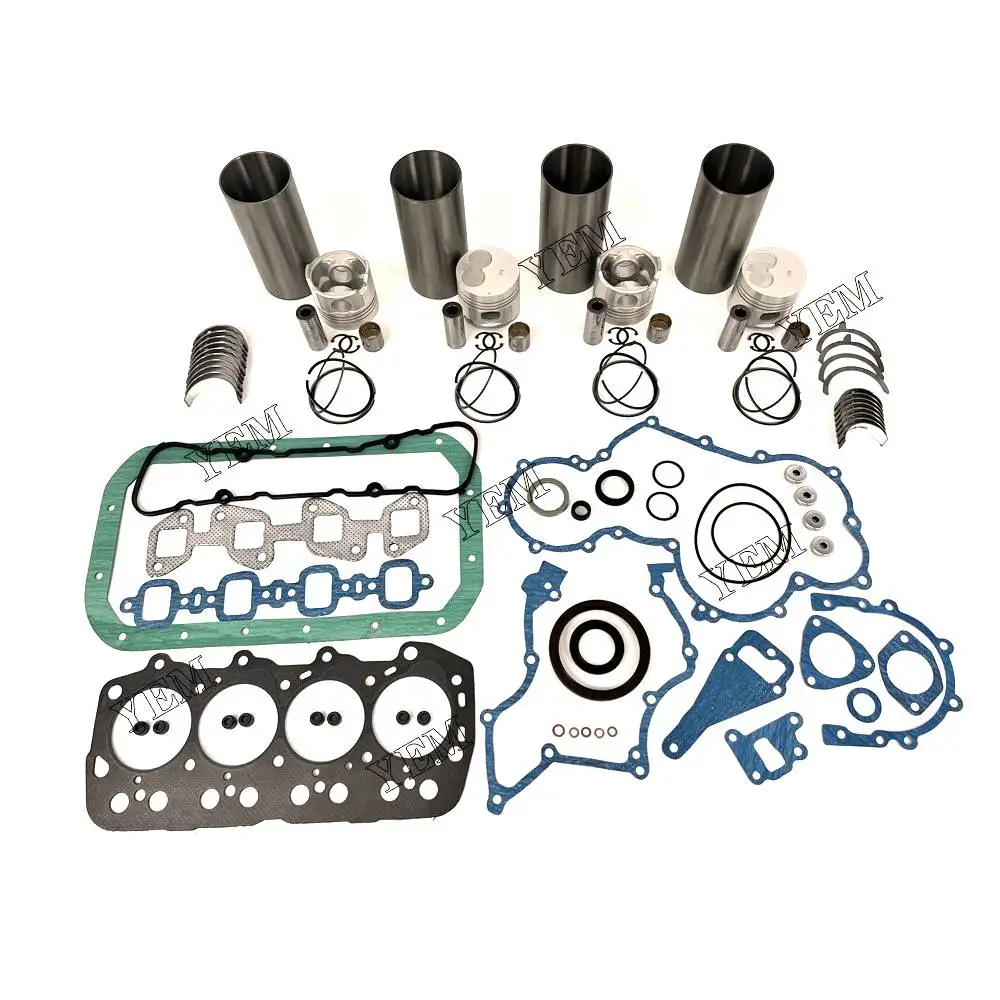 New Overhaul Rebuild Kit With Gasket Set Bearing For Toyota 1DZ-2 Engine parts