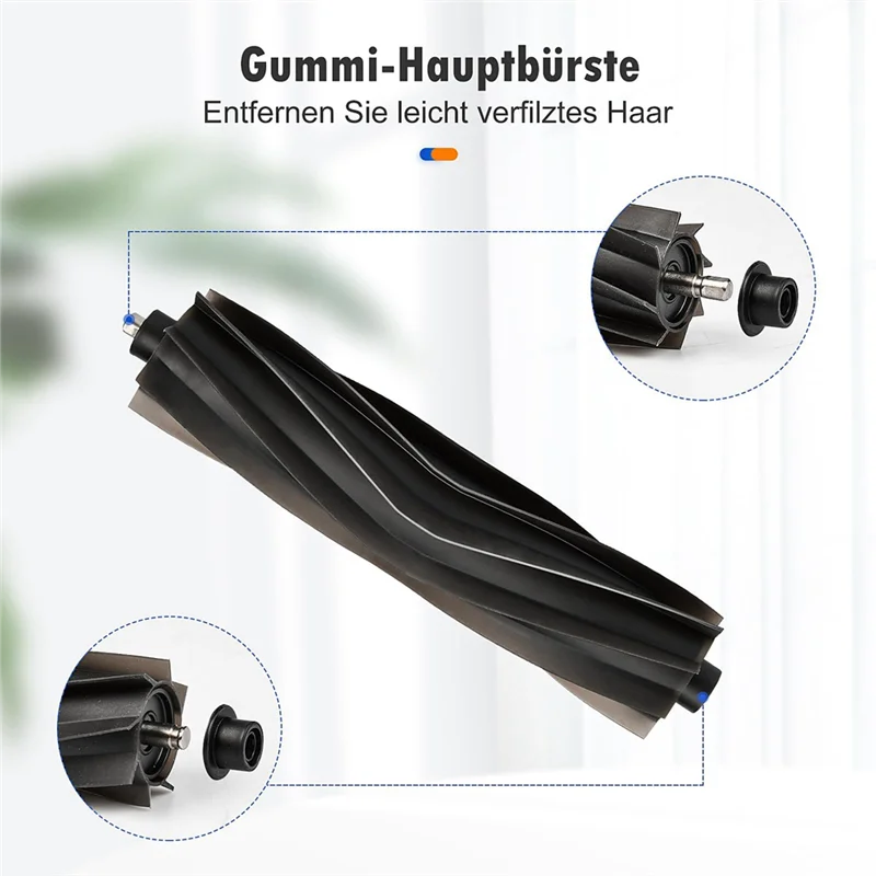 ABVI-замена для Ecovacs Deebot T20 OMNI/T20/T20 Max/T20 Pro, основная боковая щетка для пылесоса, накладка для швабры, фильтр, мешок для пыли