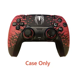 Neue schwarz rote Spider Version Controller Frontplatte Shell für PS5 Controller für P5 BDM-010/020/030 Game Controller Front Case