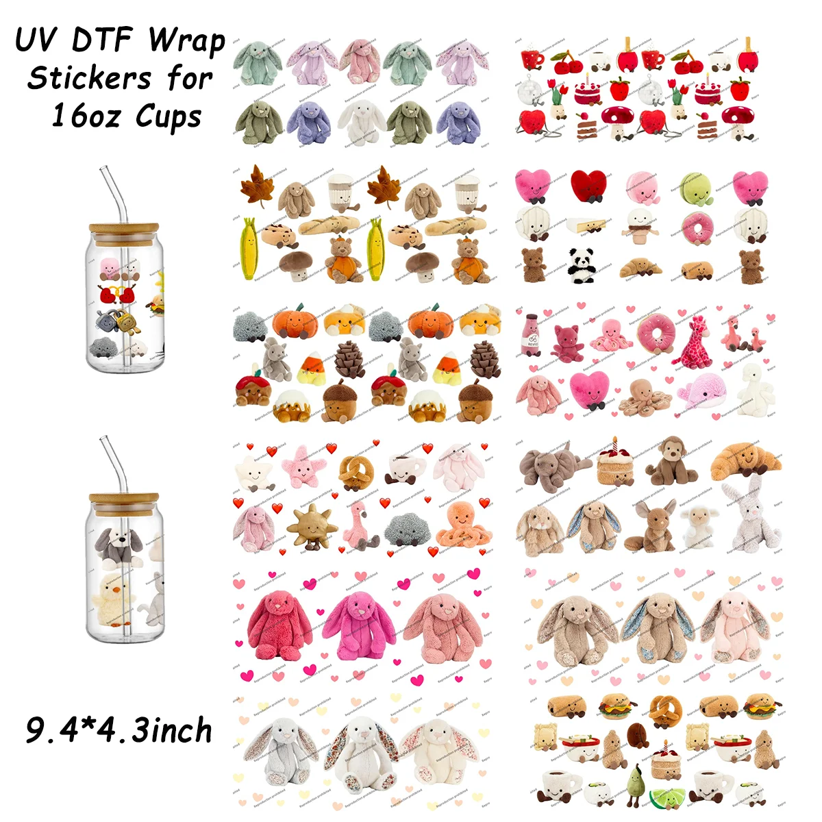 

Новые милые наклейки-стикеры серии «Котики» для термокружек 16 унций, водонепроницаемые, для холодного переноса, для поделок своими руками