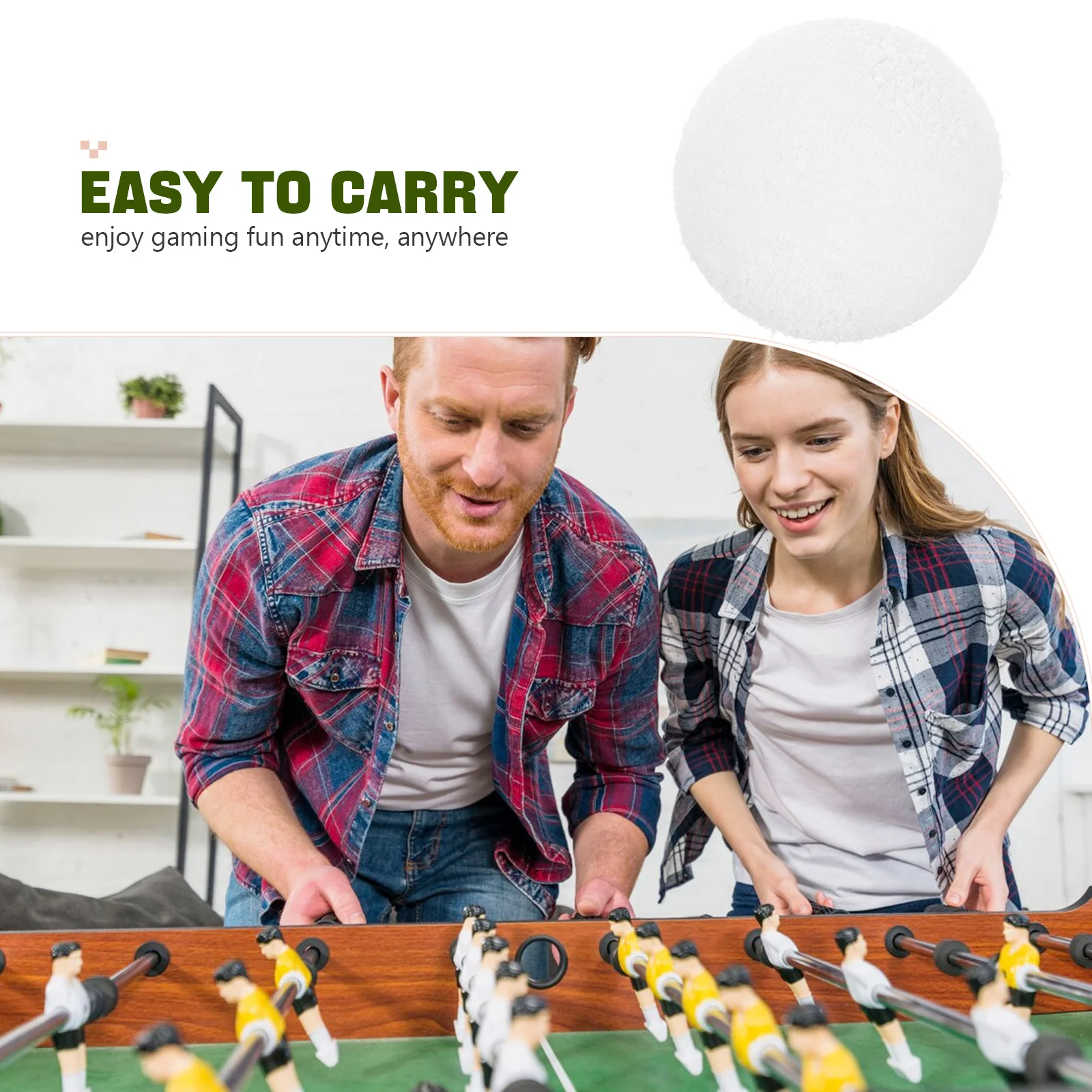 Piłeczki do piłkarzyków 36 mm, zamienne mini piłki do stołu do piłkarzyków, do gier w piłkę nożną na stole, przenośne, do zabawy w domu, z tworzywa ABS