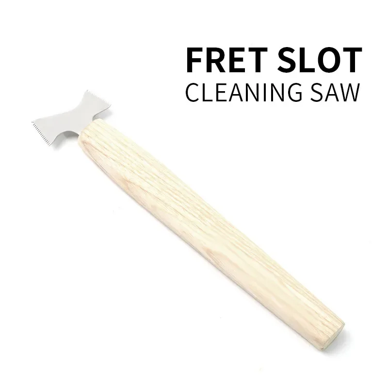 

Japanese Fret Slot Cleaning Saw Acoustic Guitar Fret Glue Remove Tool Guitar Repaire File