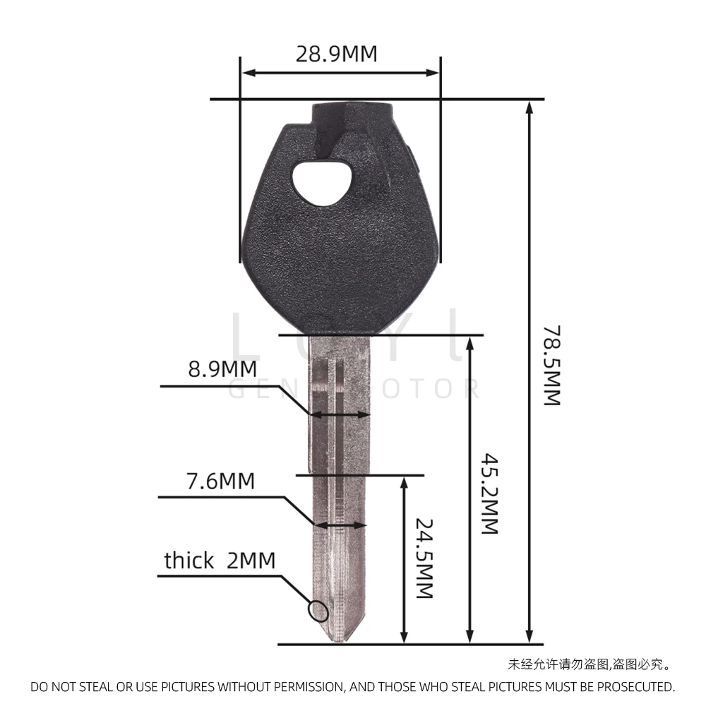 3 ชิ้นสีดํา Key เปลี่ยน Uncut ปุ่มสําหรับ SUZUKI แม่เหล็กล็อคป้องกันการโจรกรรม AN250 AN400 AN650 Burgman Sj50 V125S V50 AG50 60 เดี่ยว V125G