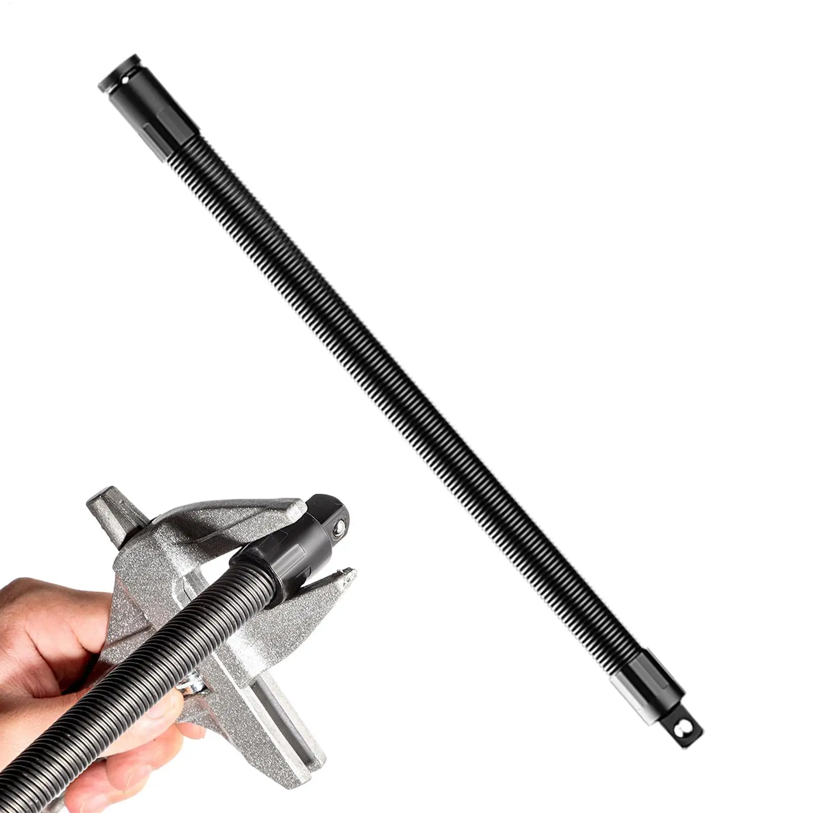 フレキシブル延長ソケット-1-2インチ-トルクスパナシャフト-360度回転ソケットレンチエクステンダー-ボルトファスナーdiyコーナー用