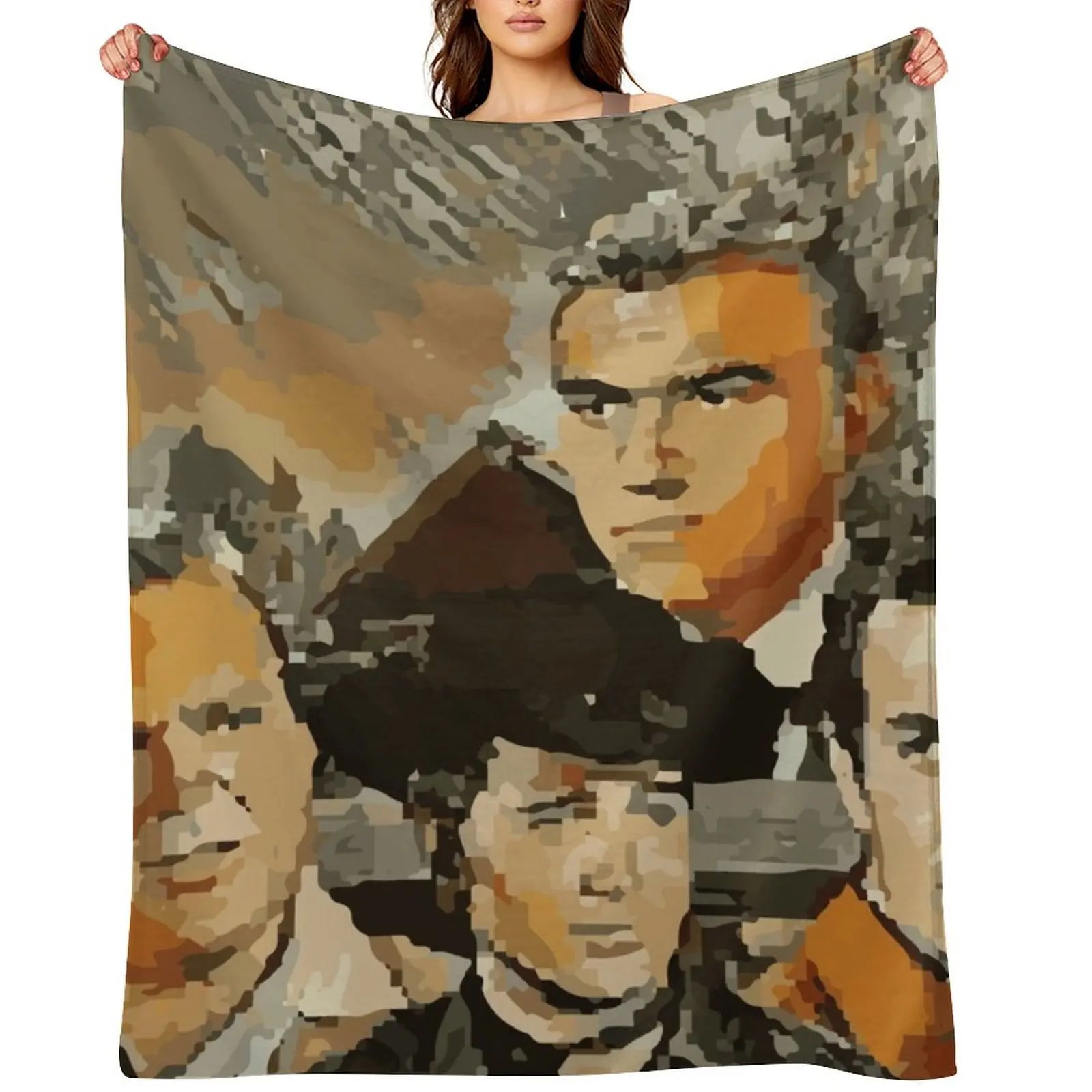 

Western cartwrights Throw Blanket Plaid on the sofa decorative Sofa Quilt Sofas Blankets