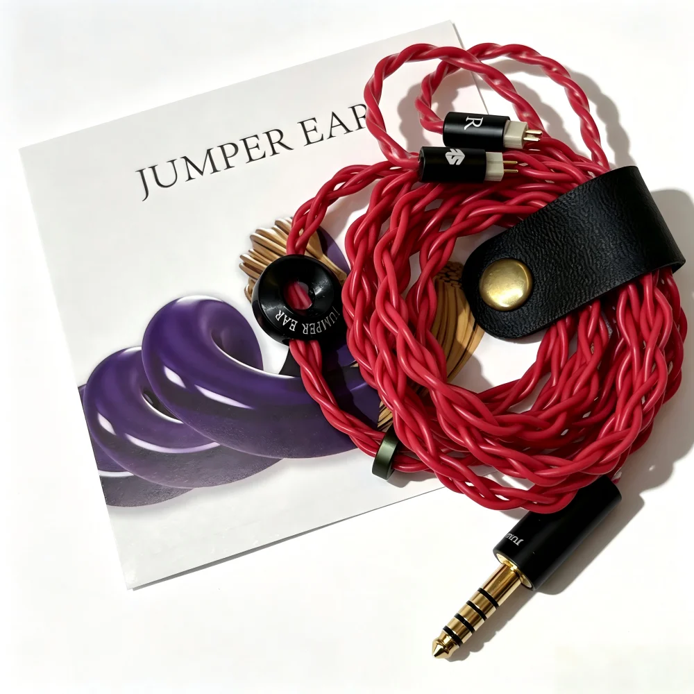 JUMPER EAR Solara Earphone Upgrade Cable Japan Import 532-Core High Current Flagship PCUHD Pure Copper 0.78mm 2Pin MMCX IEM