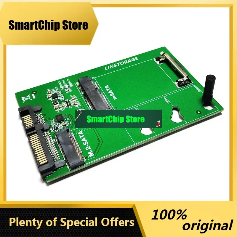 SmCpLinstorage Copier Ngff SSD SATA Protocol M.2 MSATA To Sata Switchboard SSD Card Reader