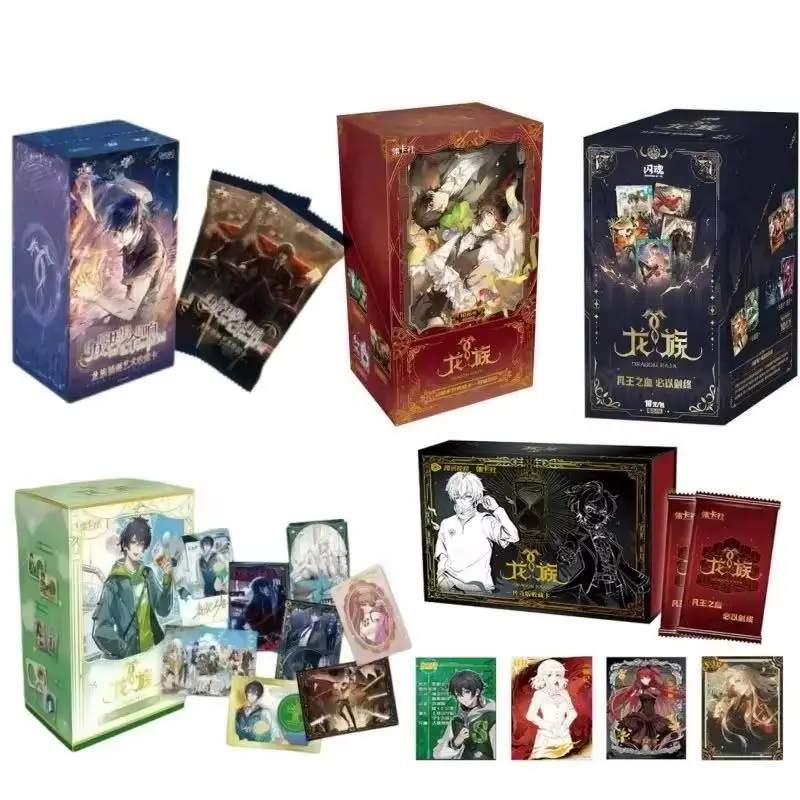 Tarjetas Dragon Raja, Edición Leyenda Anime, Colección de Tarjetas Kassel College Estilo Rococó, Tarjetas Coleccionables Raras Limitadas SP MR, Regalos para Niños
