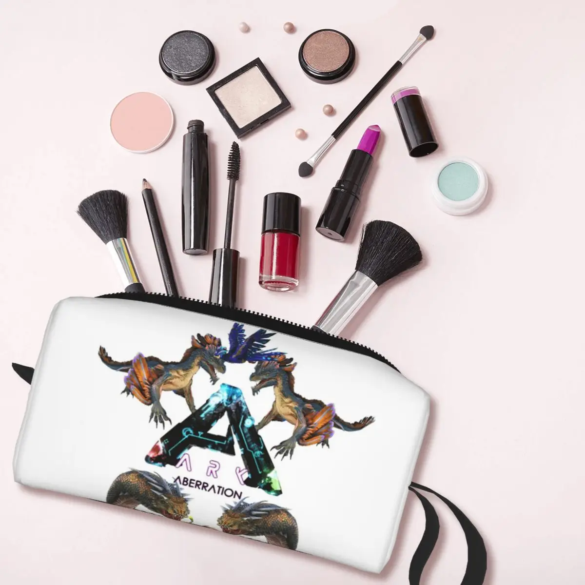 Ark Survival Evolved Aberration estuche para lápices caja de bolígrafos bolsa de lápices suministros de papelería bolsa de cosméticos de viaje para mujer bolsa organizadora