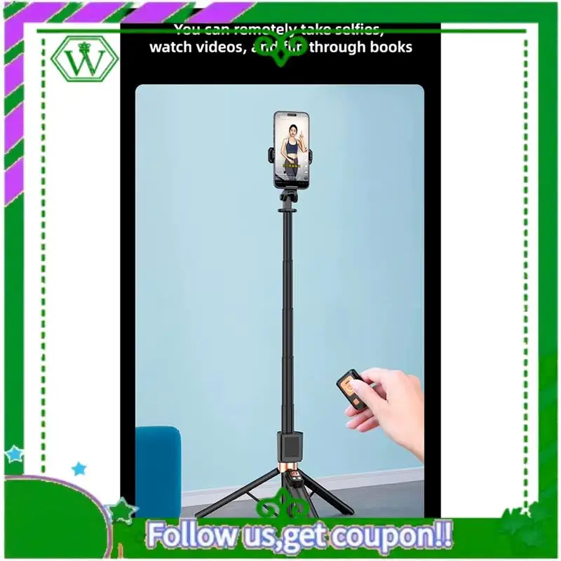 Reliable-CL07 Screen Mirroring Selfie Stick WIFI Projection Screen Tripod Real Time Display Selfie Monitor For Smartphone Vlog